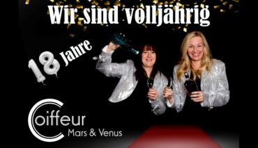 Wir sind volljährig!