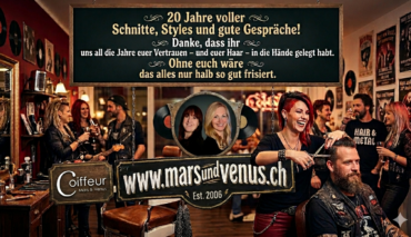 20 Jahre Mars & Venus – Ein grosses Dankeschön an unsere treuen Kunden!